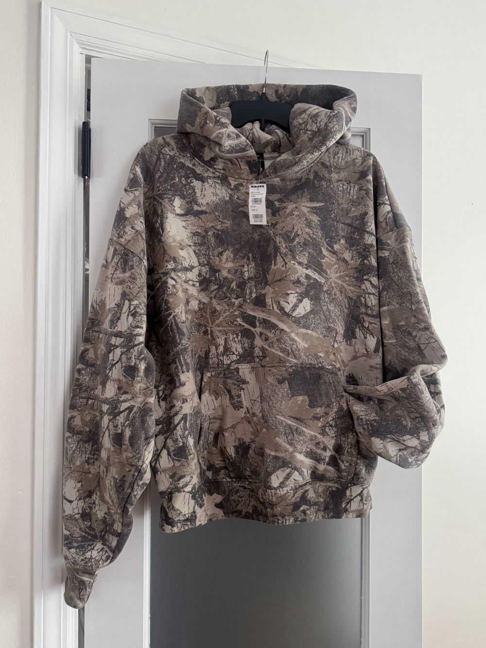 Tilly’s RSQ Oversized Camo Print Hoodie TikTok Trending